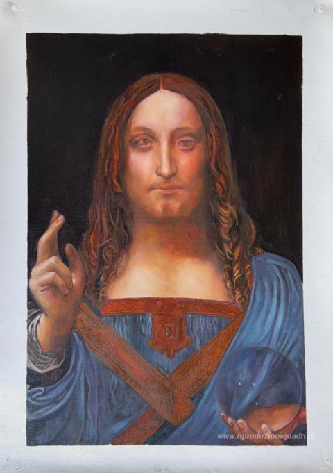 Questo dipinto, realizzato a mano dai nostri artisti