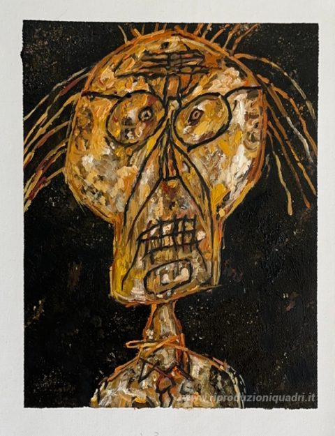 Questo dipinto, realizzato a mano dai nostri artisti