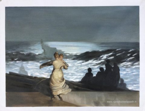 Questo dipinto, realizzato a mano dai nostri artisti