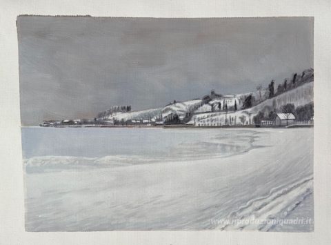 Questo dipinto, realizzato a mano dai nostri artisti