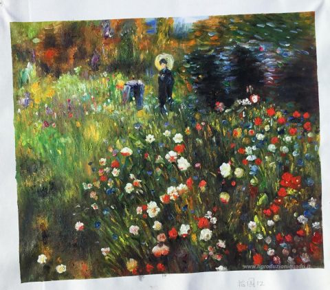 Questo dipinto, realizzato a mano dai nostri artisti