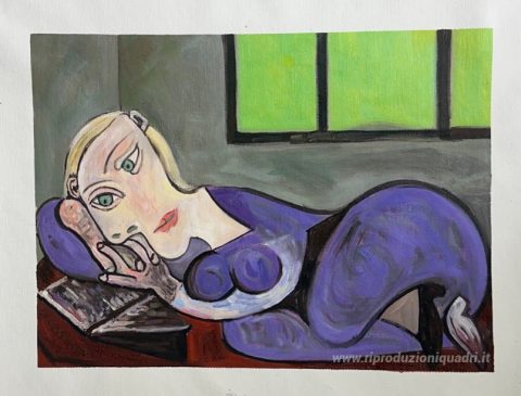 Questo dipinto, realizzato a mano dai nostri artisti