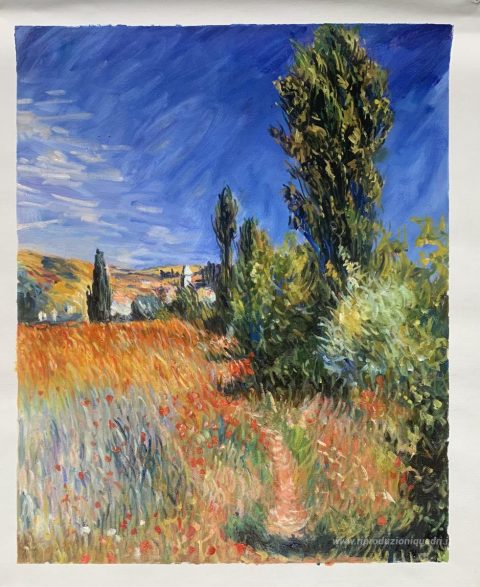 Questo dipinto, realizzato a mano dai nostri artisti