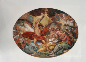 Genius intervento della Belle Arti di adornare Manifatture e Com