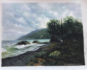 Paesaggio in Crimea