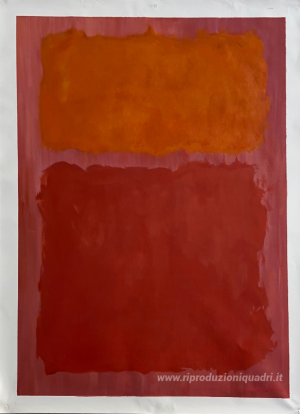 Senza titolo (rosso e arancione su Salmon)