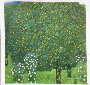 Rose sotto gli alberi
