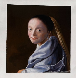 Studio di una giovane donna