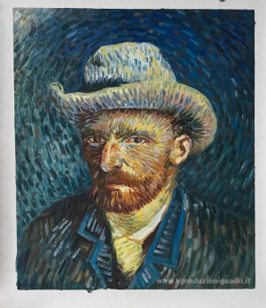 Autoritratto con cappello di feltro