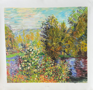 Un angolo del giardino a Montgeron