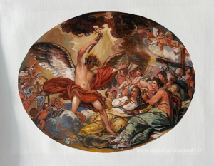 Genius intervento della Belle Arti di adornare Manifatture e Com