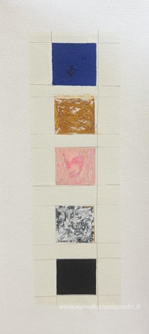 Monocromatico blu, oro, rosa, argento, nero