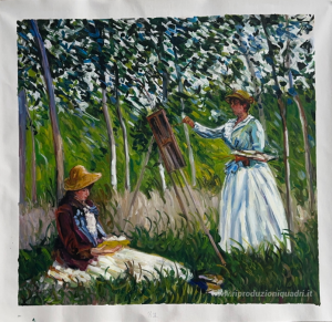 Nei boschi di Giverny Blanche Hoschede