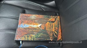 Viale dei Pioppi al tramonto