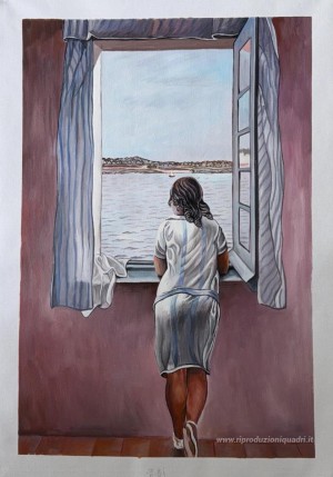 Figura in una finestra