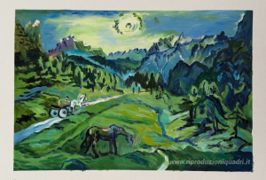 Dolomite Paesaggio: Tre Croci