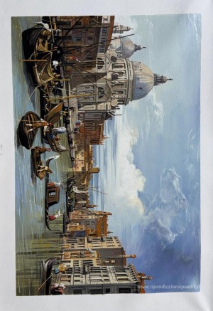 Il Canal Grande e la Chiesa della Salute