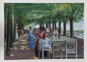 The Terrace al Ristorante Jacob a Nienstedten sull'Elba